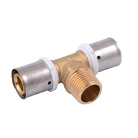 VESBO VPremium U TRÓJNIK ZAPRASOWYWANY GZ 16mm x 1/2"