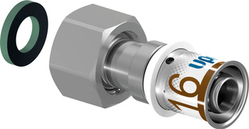 Uponor S-Press PLUS złączka z ruchomą nakr. 16-G3/4"SN