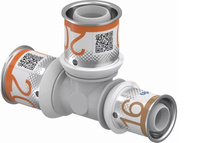 Uponor S-Press PLUS trójnik redukcyjny PPSU 20-20-16