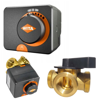 WITA Zestaw Siłownik WITA SM W05 120s 230V + Minimix MI 3 x 1"