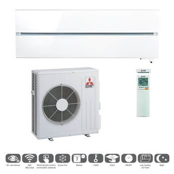 Zestaw klimatyzacji MITSUBISHI DIAMOND R32 6,1kW Natural White