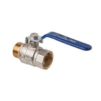INVENA Zawór kulowy wodny 1" 3,0 Mpa GW/GZ 