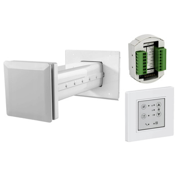 STIEBEL ELTRON Decentralny rekuperator wentylacyjny VLR 70 L Trend EU z zestawem sterującym do 8 jednostek VLR 70-8 CU