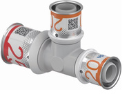 Uponor S-Press PLUS trójnik redukcyjny PPSU 25-20-20