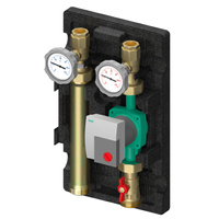 FLAMCO Grupa pompowa MeiFlow S bez mieszacza (UK) z pompą WILO Para 25-180/6-43/SC-12