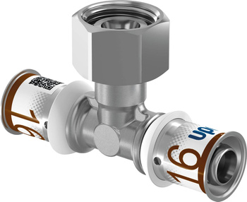 Uponor S-Press PLUS trójnik zbiornika spłuk. Geberit 16-Rp1/2"FT-16