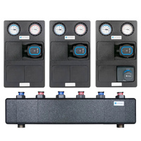 AFRISO Grupa pompowa APH KSV z rozdzielaczem 3 obiegi z mieszaczem/bez mieszacza ze sprzęgłem