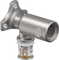 Uponor S-Press PLUS kolano naścienne XL 16-Rp1/2"FT