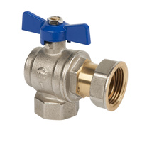 INVENA Zawór kulowy motylkowy  3/4" 3,0 Mpa GW/GZ