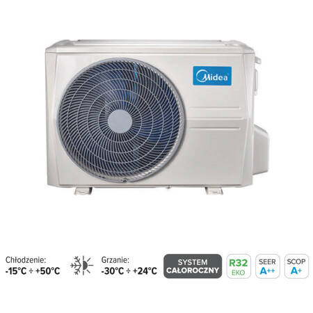 MIDEA Jednostka zewnętrzna MULTI WARMER 12,3 / 12,3 R32