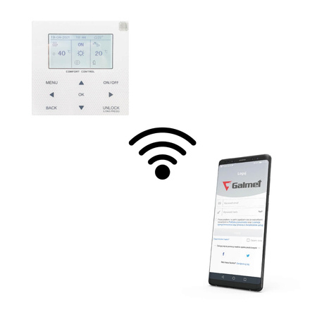 Zestaw pompa ciepła monoblok GALMET PRIMA 16GT o mocy 16 kW z buforem 60 litrów